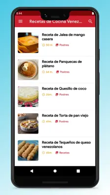 Venezuelan Recipes - Food App android App screenshot 3