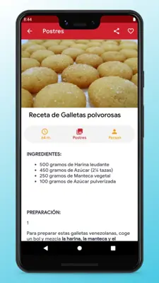 Venezuelan Recipes - Food App android App screenshot 4