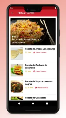 Venezuelan Recipes - Food App android App screenshot 5