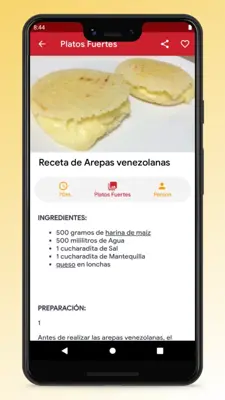 Venezuelan Recipes - Food App android App screenshot 7